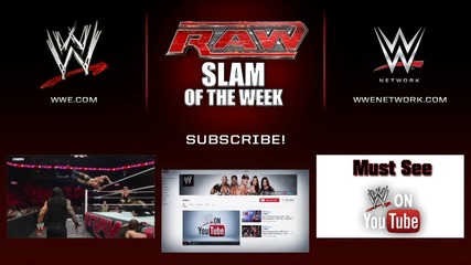 Fear the Bull! - Wwe Raw Slam of the Week 4/21