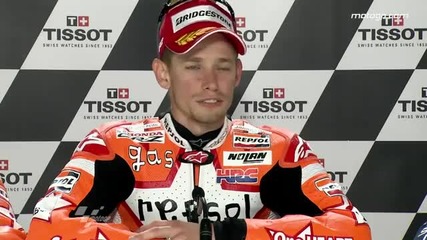Casey Stoner interview after the Motorland Arag