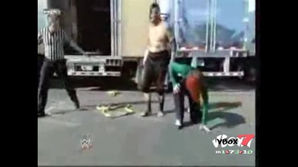 Wwe One Night Stand 2008 - Jeff Hardy vs Umaga ( Falls Count Anywhere Match )