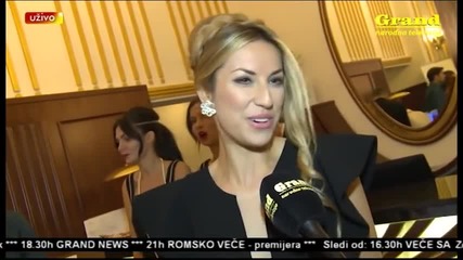 Rada Manojlovic - Intervju - Grand News - (TV Grand 17.10.2014.)