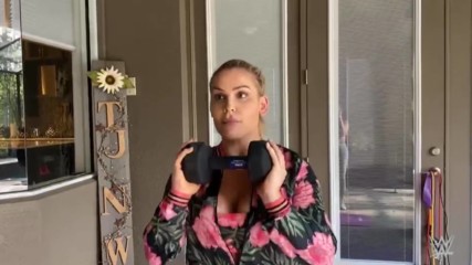 Natalya shares her tips: Superstar Home Workouts