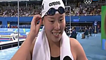 Китайска плувкиня стана сензация - когато не знаеш, че си медалист на Олимпиадата в Рио!