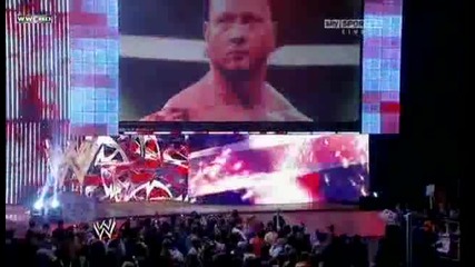 wwe raw John Cena and Batista vs The Miz and Big Show 