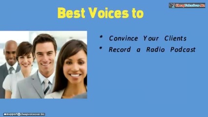Cheap voice over