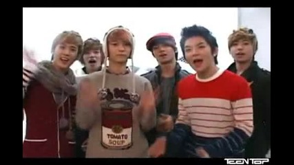 Teen Top 2012 Calendar Message