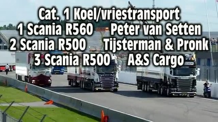 De Mooiste Truck Verkiezing Categorie 1 Koelvriestransport - Truckstar Festival 2012