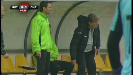 Наджи Шенсой се появи на полувемето в мача с Ботев