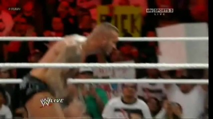 Randy Orton botch Rko on Big Show. (hd)