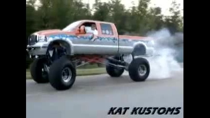 Burnout С Monster Truck 