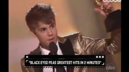 Justin Bieber Wins Digital Artist Award , Billboard Awards 2011