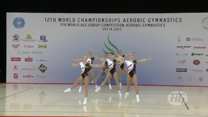 Group Romania 1 - Aerobic Worlds 2012 Bulgaria Sofia