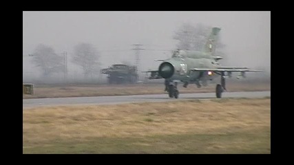 Миг - 21 рулира - 60 год. летище Граф Игнатиево 