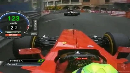 Формула1 - Гп на Монако - Race Onboard 2012 - Част 9 [ 11 ]