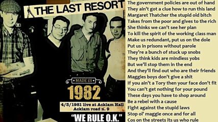 The Last Resort - We Rule Ok
