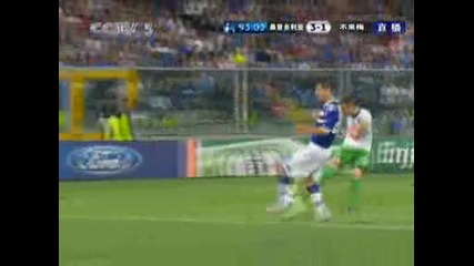 sampdoria 3 - 1 werder breme 