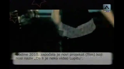 Dulce Maria en programa Milica na kvadrat 02.02