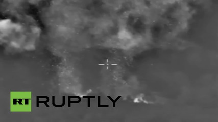 Syria: Russian Air Force destroys camouflaged ISIS base in Idlib region