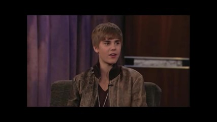 Justin Bieber on Jimmy Kimmel Live Part 1