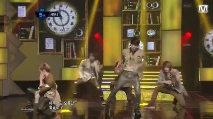 [120419] Shinee - Sherlock @ M! Countdown [goodbye stage]