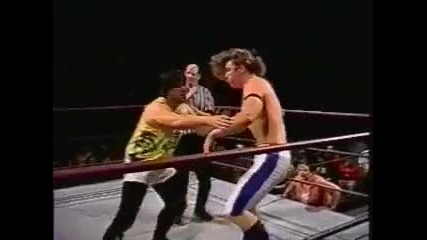 Jon Moxley ( Dean Ambrose ) and Quinten Lee vs Hillbilly Jed and Simply Spectacular