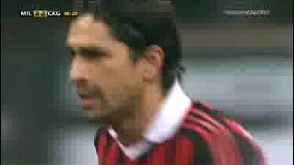 Milan - Cagliari 4:3 22.11.2009 