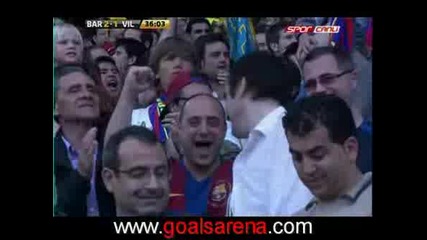 10.05 Барселона - Виляреал 3:3 Самуел Ето гол