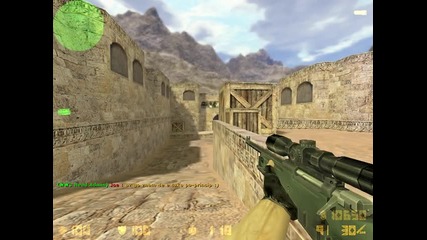 Counter Strike 1.6 de_dust2 new wallbang2