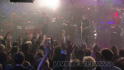 Bon Jovi - We Werent Born To Follow (live on Letterman) 
