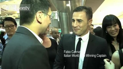 Fabio Cannavaro at Raoul Boutique Opening Party & Winter 2012 Collection Launch