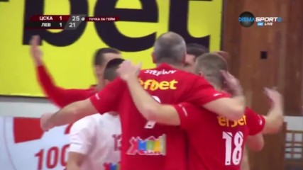 ВК ЦСКА - ВК Левски 3:1 /репортаж/