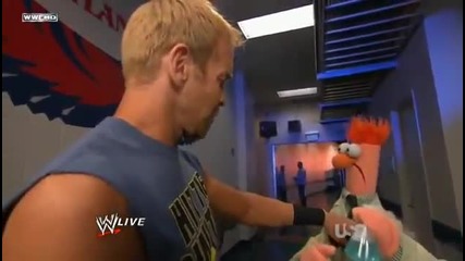 Christian and The Muppets and Sheamus Wwe Raw 31/10/11