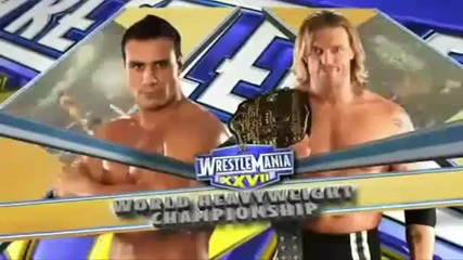 Wwe Кечмания Острието с - у Алберто Дел Рио 