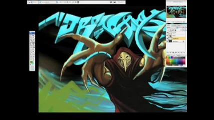 Graffiti Speed paint cronxxx 3d 