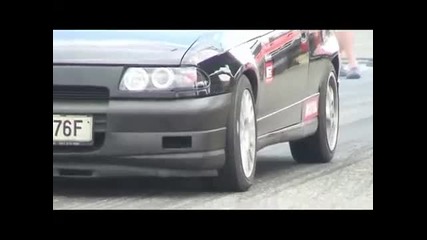 Honda Civic Vti vs. Opel Astra Gsi Drag Race Eeslc 