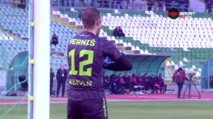 Берое - Етър 1:0 /първо полувреме/