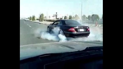 Mercedes Cl 600 Burnout