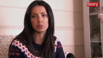 Tanja Savic - Porodicno snimanje naslovnice Storyja 2013