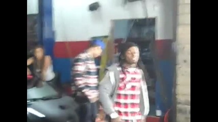 Lil Wayne зад кадър на песните Blood Niggaz и Women Lie Men Lie 