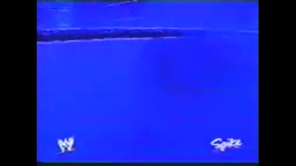 kane is scared by the presents of the undertaker 