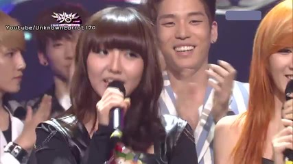Today's Winner - Miss A ~ Music Bank (29.07.11)