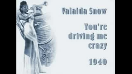 Valaida Snow - Youre Driving Me Crazy (1940) 