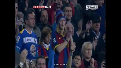 Fc Barcelona гол на Дани Алвеш срещу Хетафе!