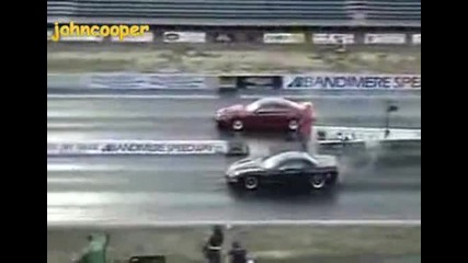 Twin Turbo Corvette vs Mustang Supercharged