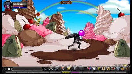 Aqworlds - Hanging around - Sololing the Lowe - Viathan 