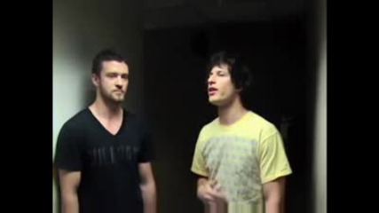 Justin & Andy (snl Backstage) (15 Nov 2008) 