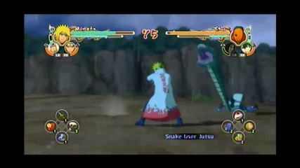 Naruto Uns2 Minato vs Madara