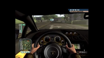 Test Drive Unlimited - превозване на стопаджия с Lambo Gallardo 