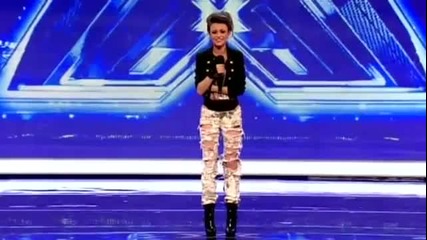 X - Factor - Cher Lloyds Audition (16 Year Old) - Turn my Swag On Keri Hilson 