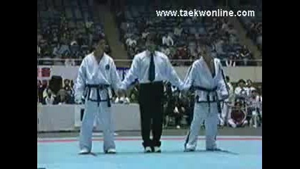Tae Kwon Do Itf sparring