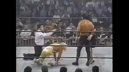 Sting attacks Jeff Jarrett 